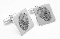 Fingerprint cufflinks